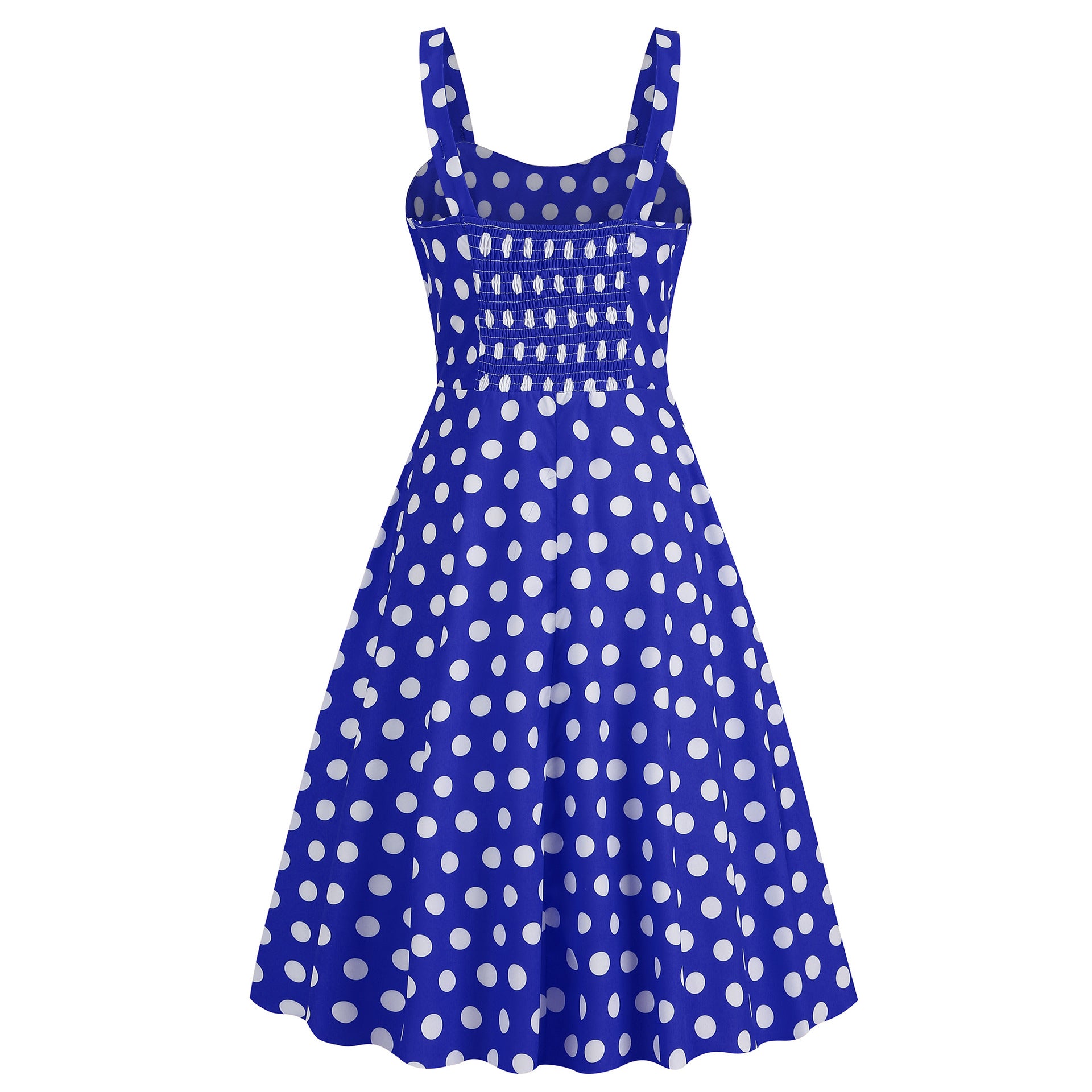 Summer Floral Sundress for Women - Slim Fit Strappy Dress with Cute Print