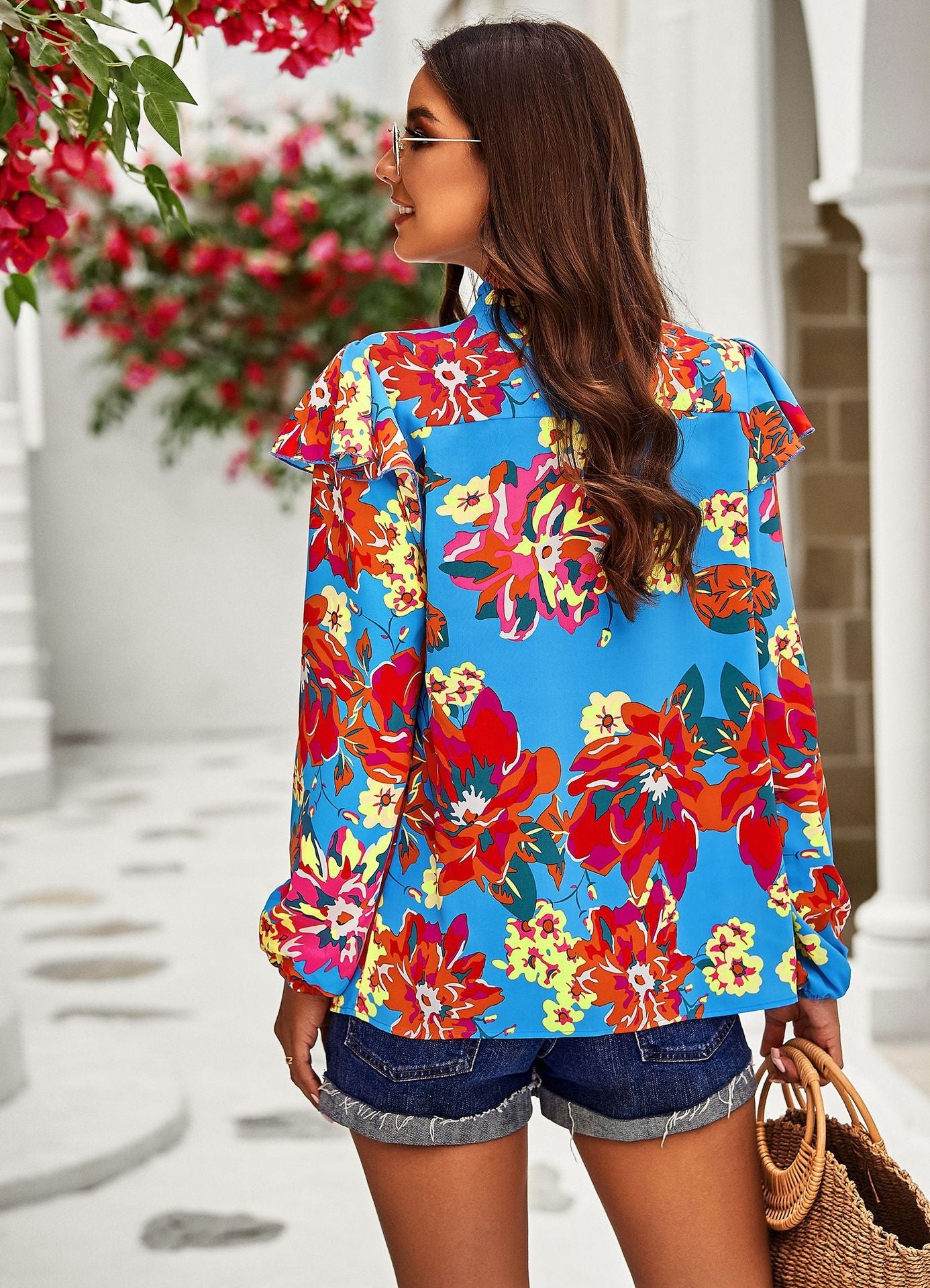 Casual Long Sleeves Blouses