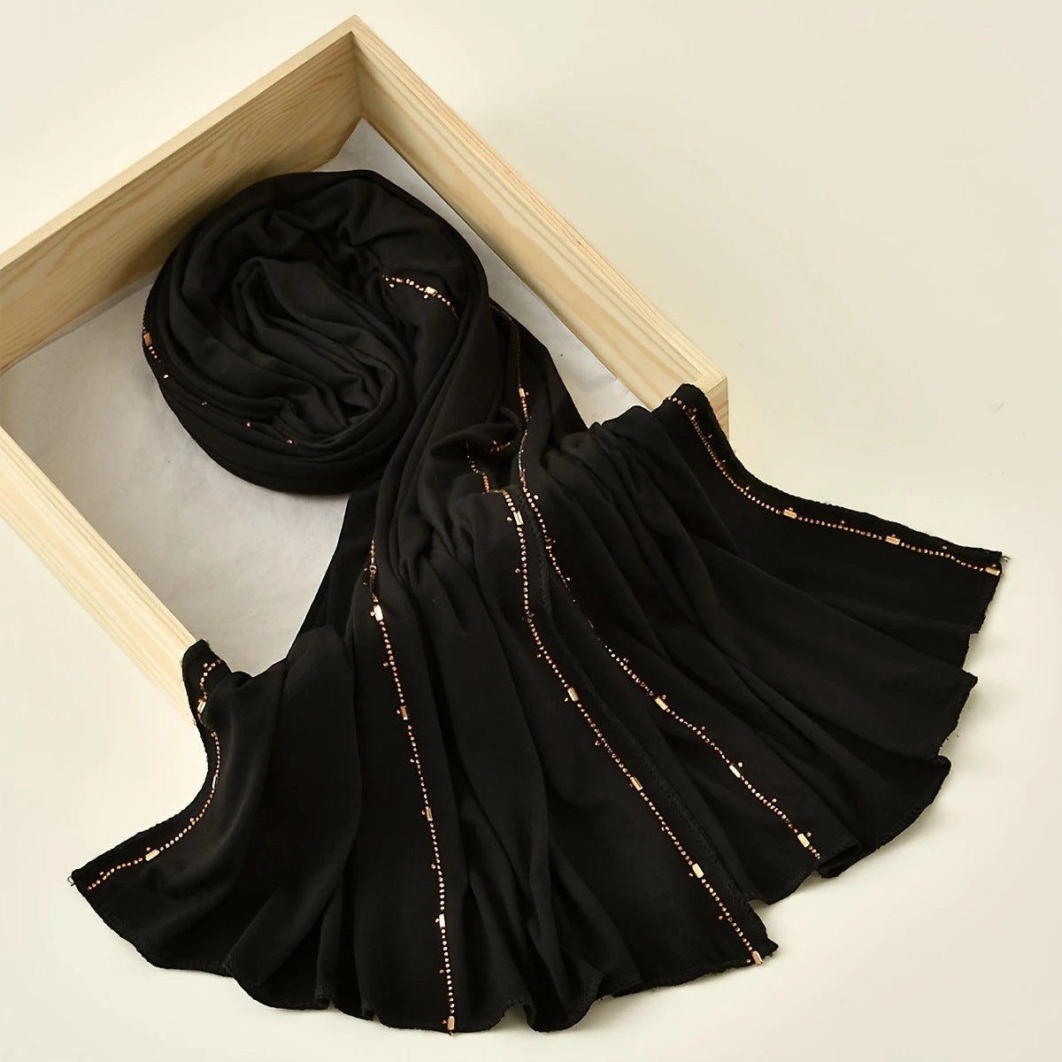 Soft Mercerized Cotton Long Headwrap Scarf