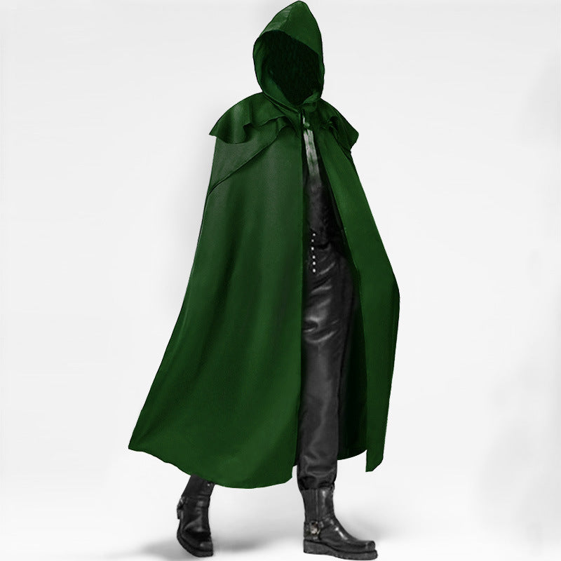 Medieval Renaissance Gothic Hooded Cape