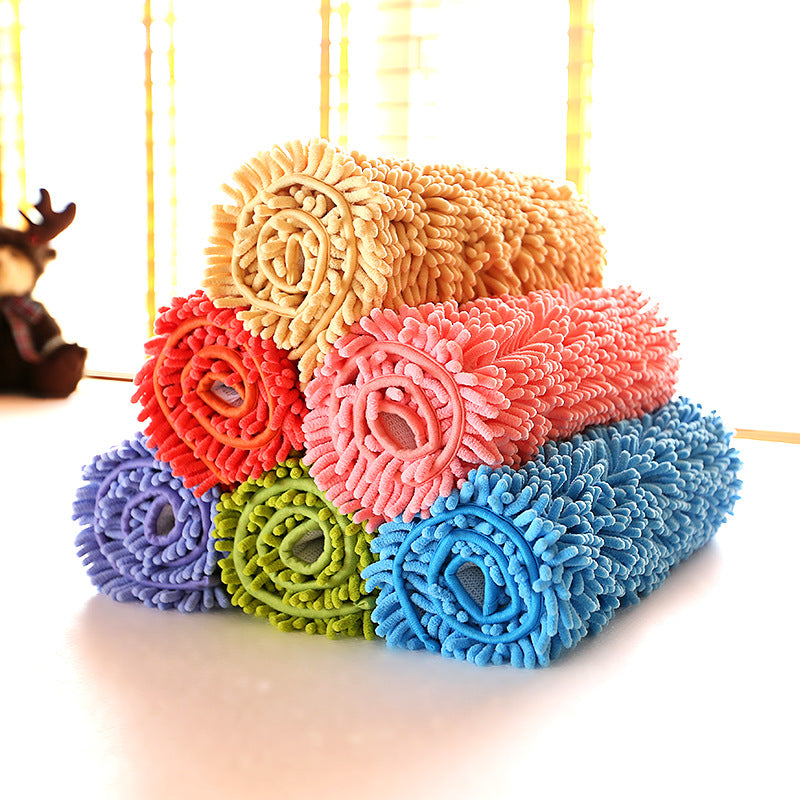 Chenille Floor Mat – Absorbent, Non-Slip Rug for Bedroom, Kitchen, Living Room, Bathroom & Entryway