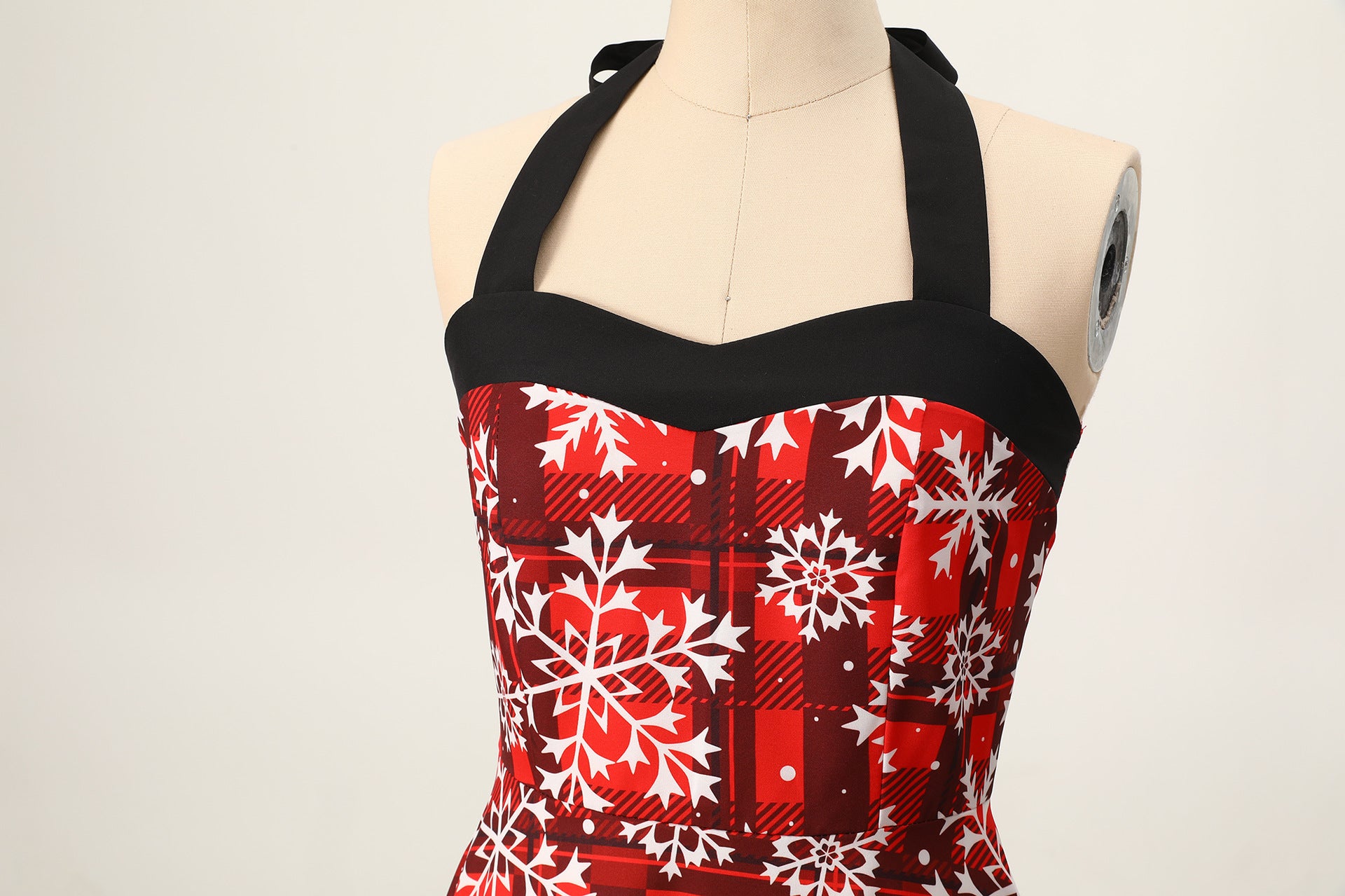 Elegant Audrey Hepburn-Inspired Vintage Dress