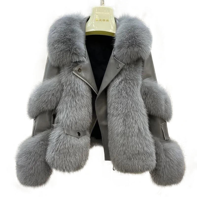 Fashion Faux Fur Winter Overcoats for Women