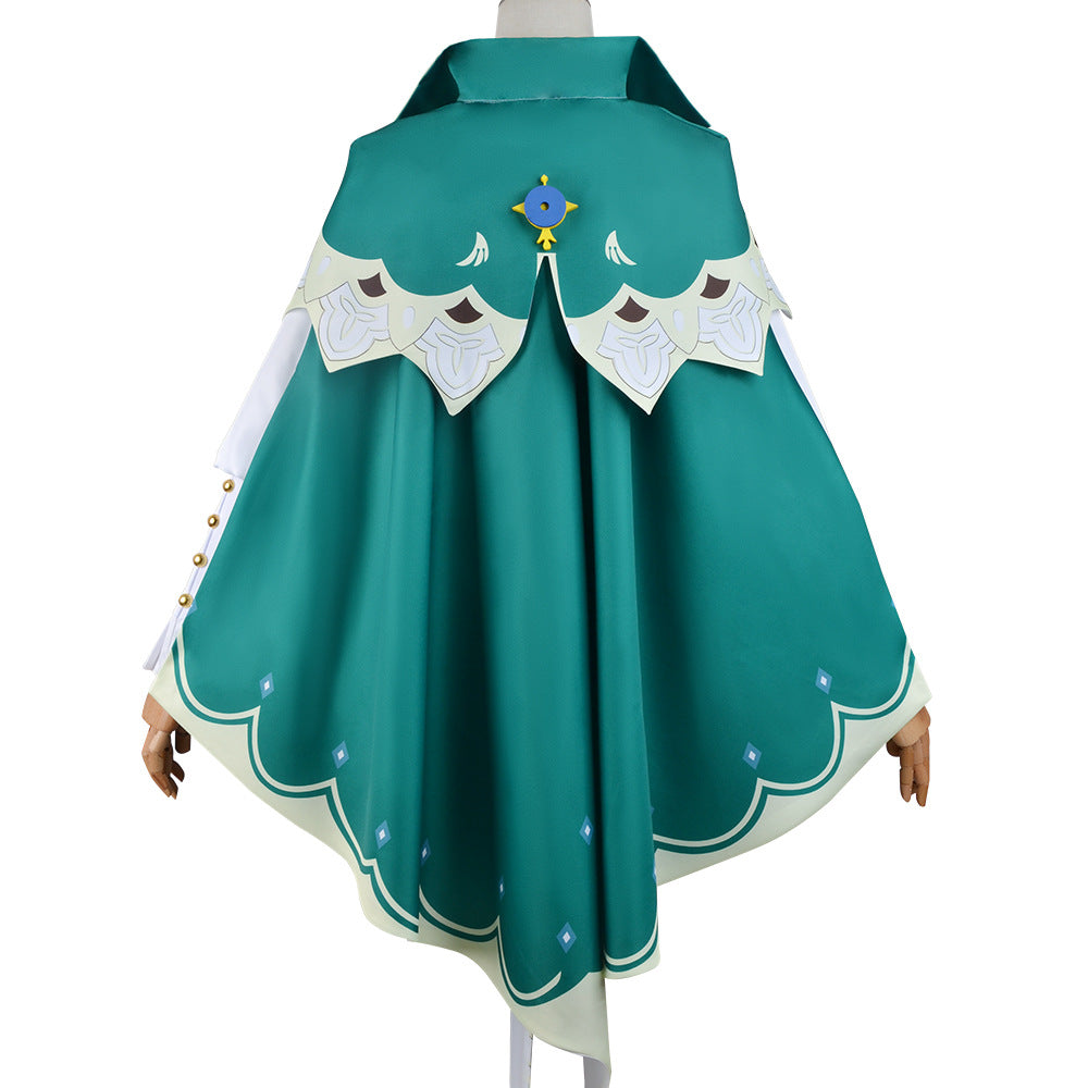 Genshin Impact Venti Cosplay Costume – Anemo Archon Barbatos Outfit (Full Set)