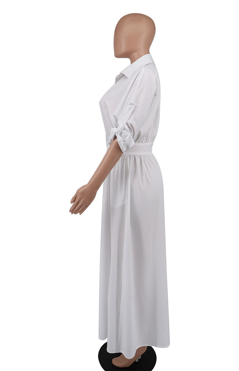 Casual Plus Sizes Shirts Dresses