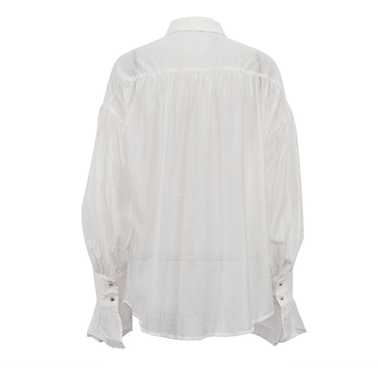Women's Oversized Button-Down Shirt