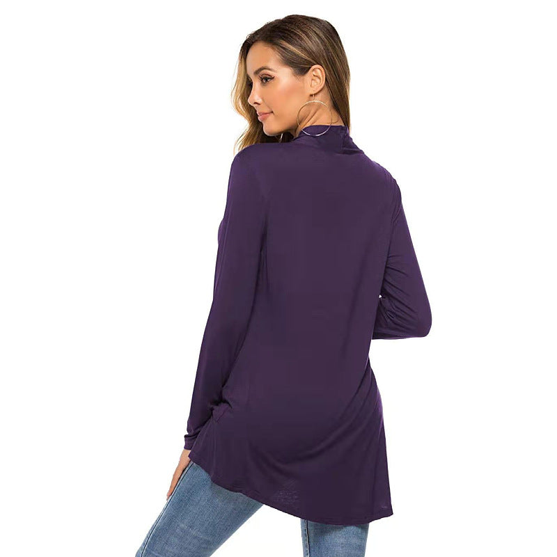 Summer Long Sleeves Women Cardigan Coats