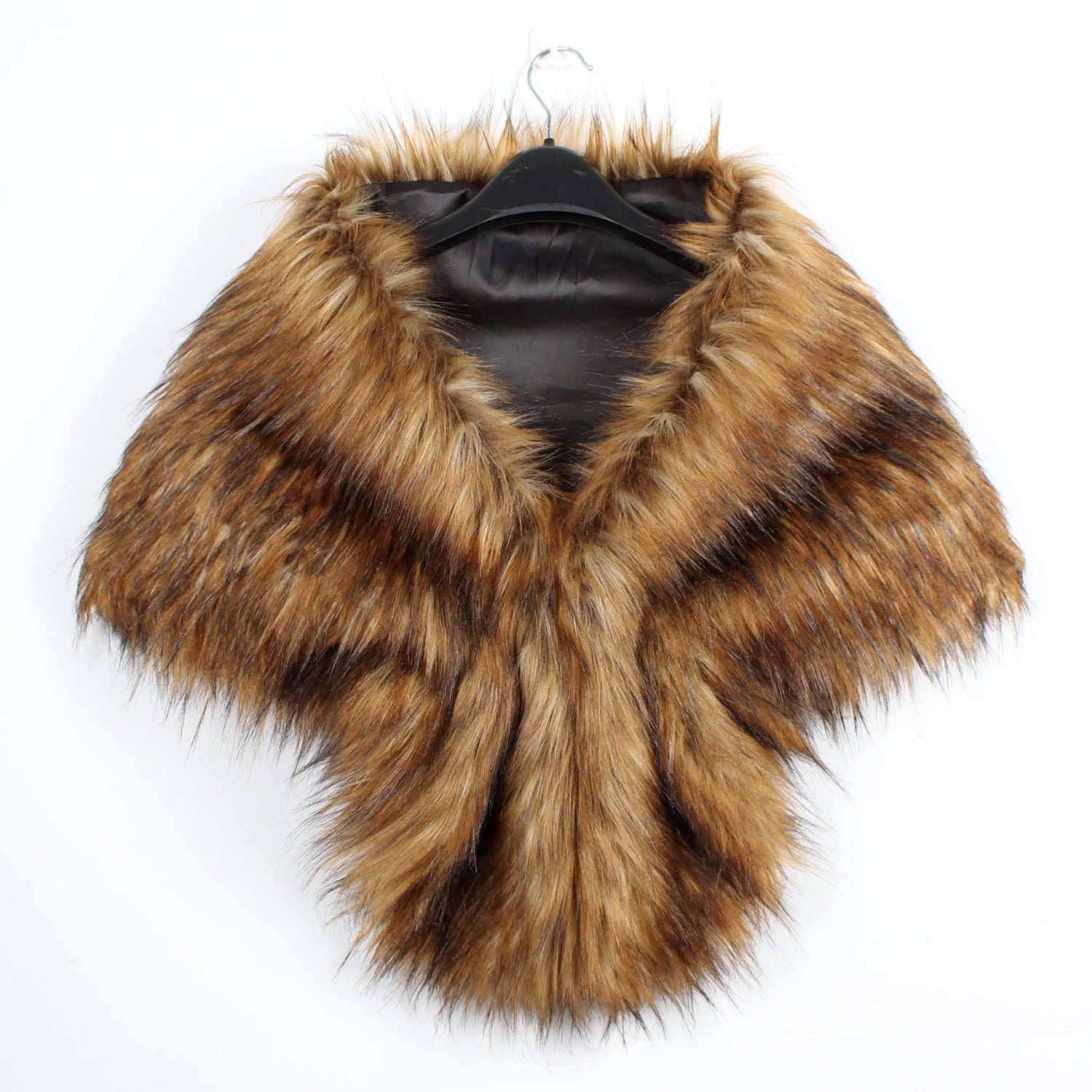 Fashionable Faux Fur Shawl