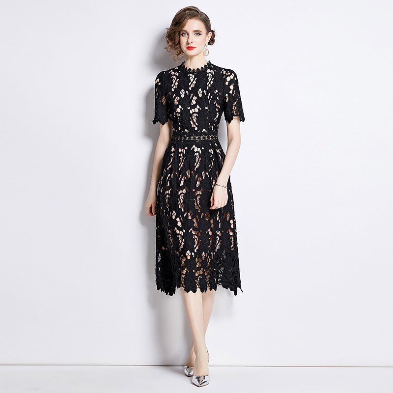 Luxury Fashion A Line Black Party Dresses