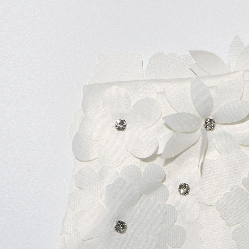 Designed Women's Short Sleeveless A-Line Dress