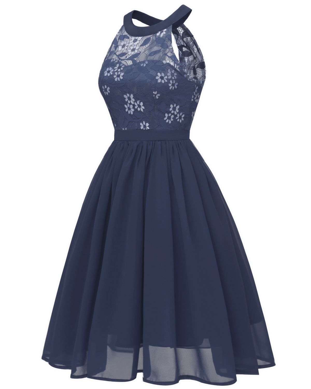 Sexy Summer Chiffon Lace Dresses-Dresses-Free Shipping at meselling99