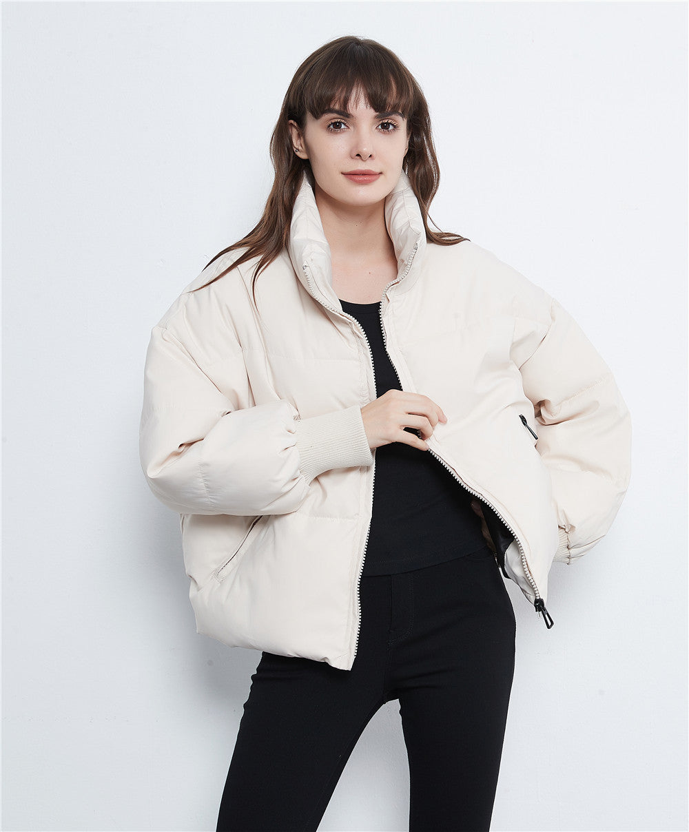 Casual Women Short Cotton Overcoats