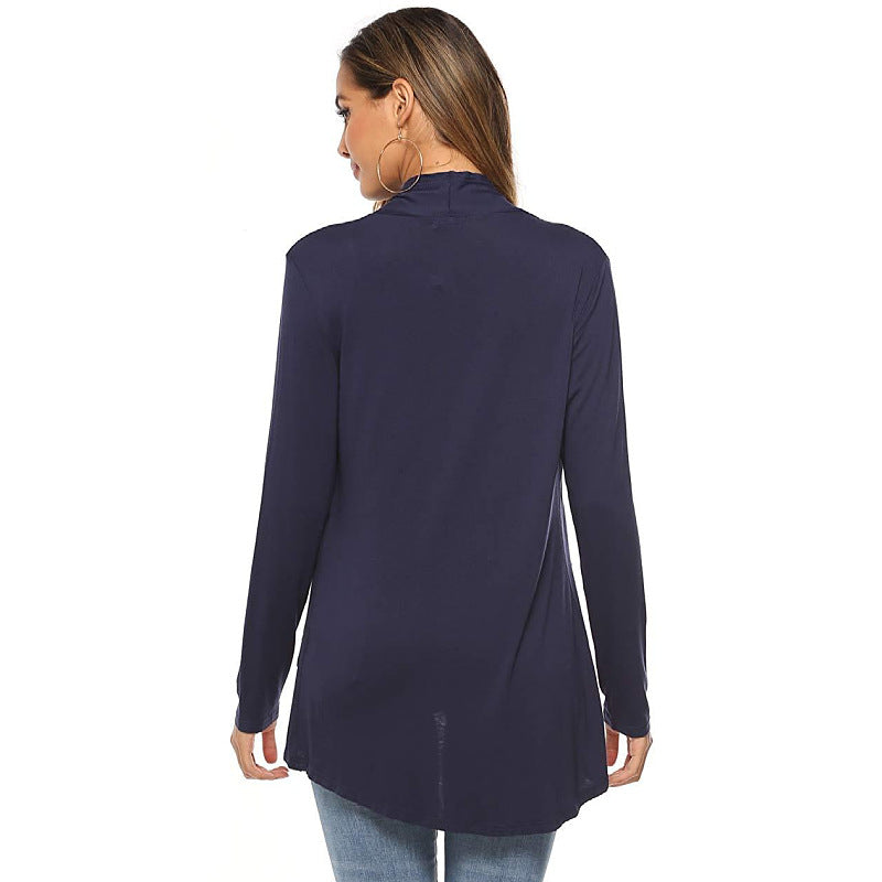 Summer Long Sleeves Women Cardigan Coats