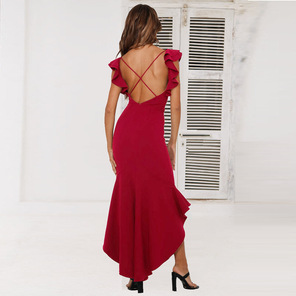 Sexy Backless Women Party Mermaid Dresses--Free Shipping at meselling99