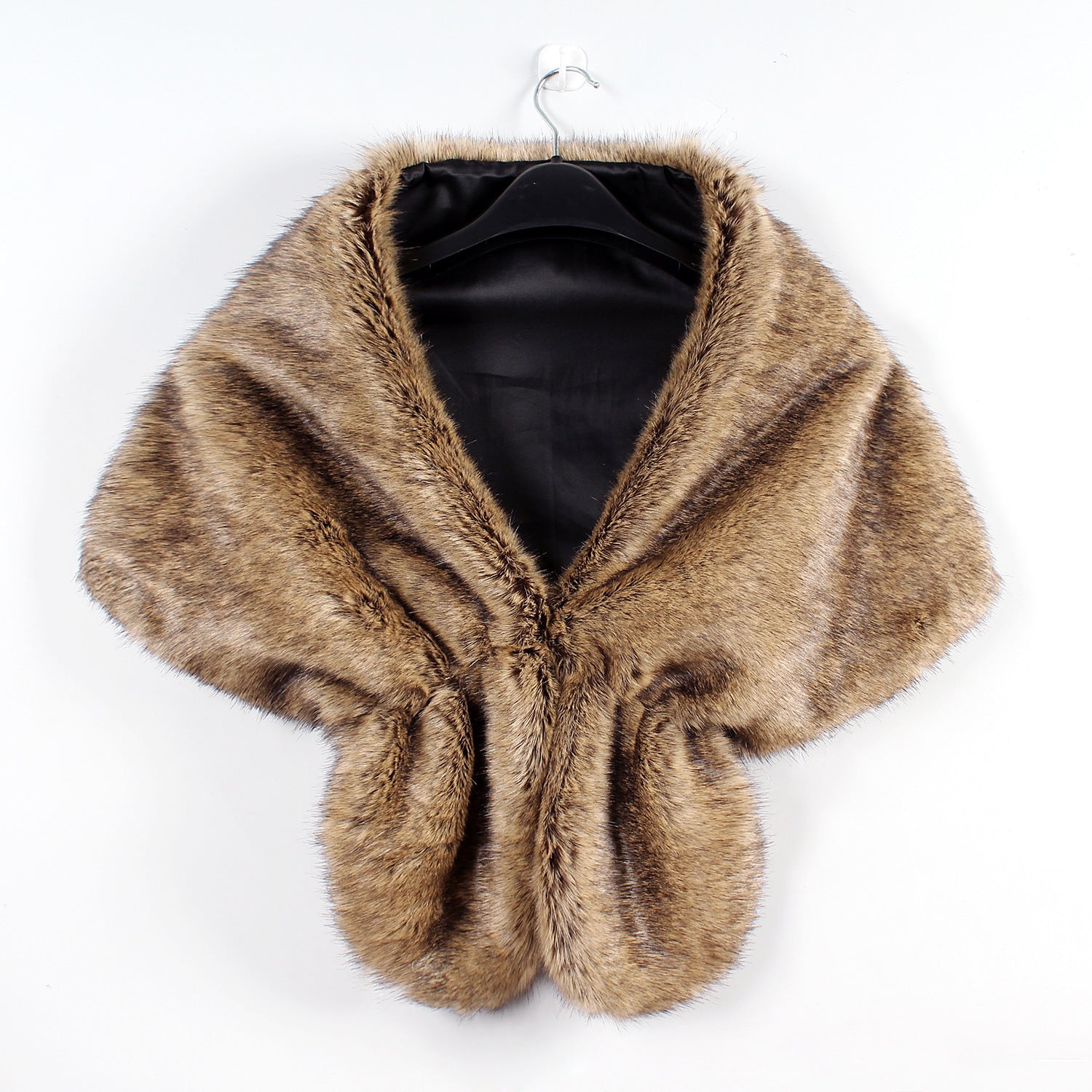 Fashionable Faux Fur Shawl