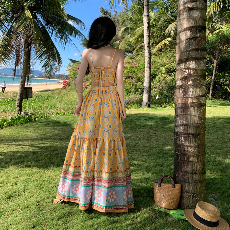 Designed Summer Holiday Tank Tops & Skirts