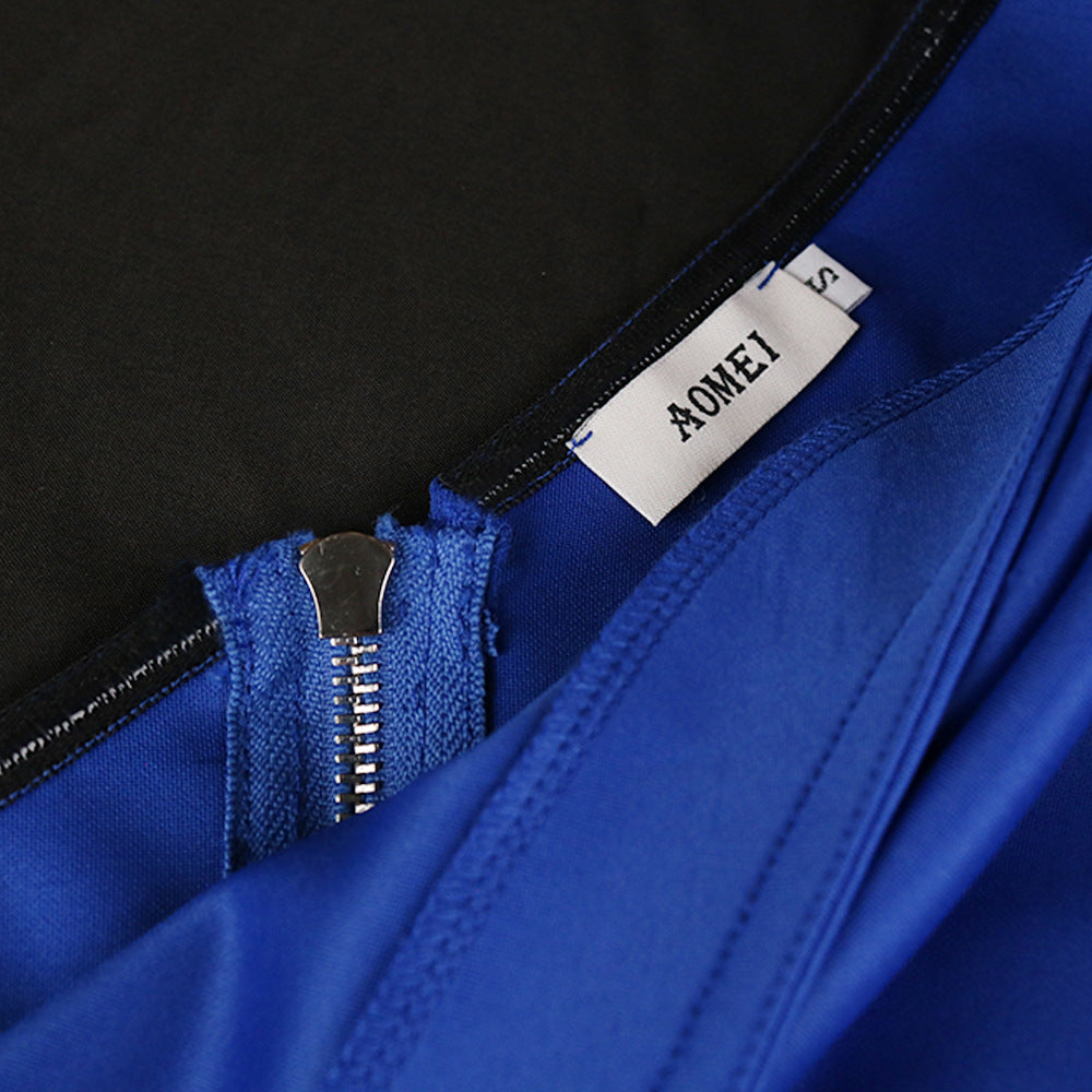 Sexy Backless Bow Design One Shoulder Women Party Dresses-Dresses-Free Shipping at meselling99