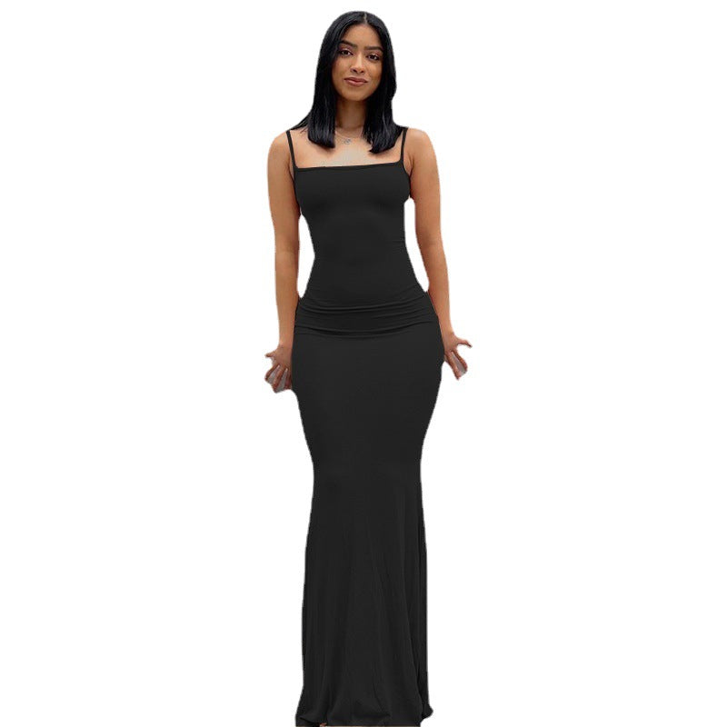 Casual Long Sheath Dresses-Dresses-Free Shipping at meselling99