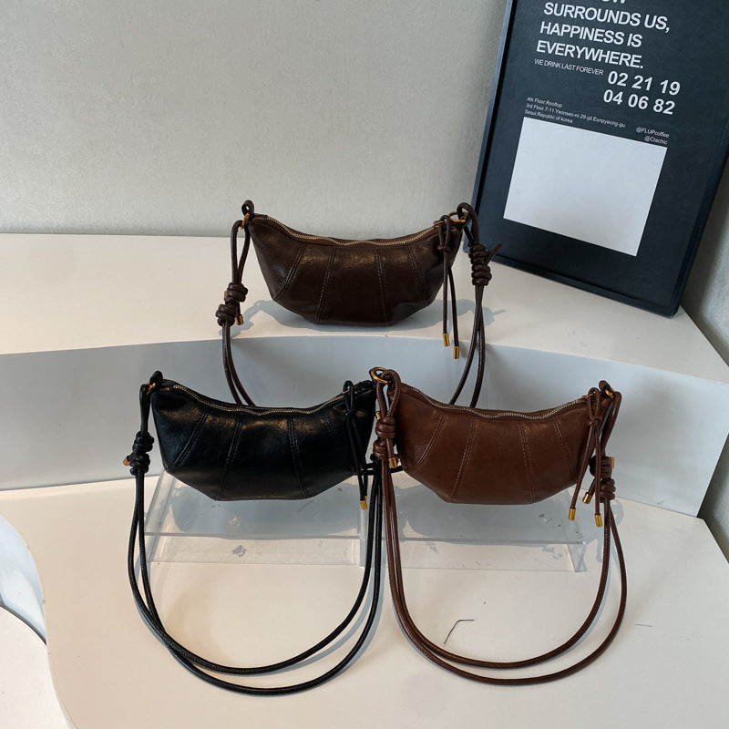 Mini Croissant Crossbody Bag