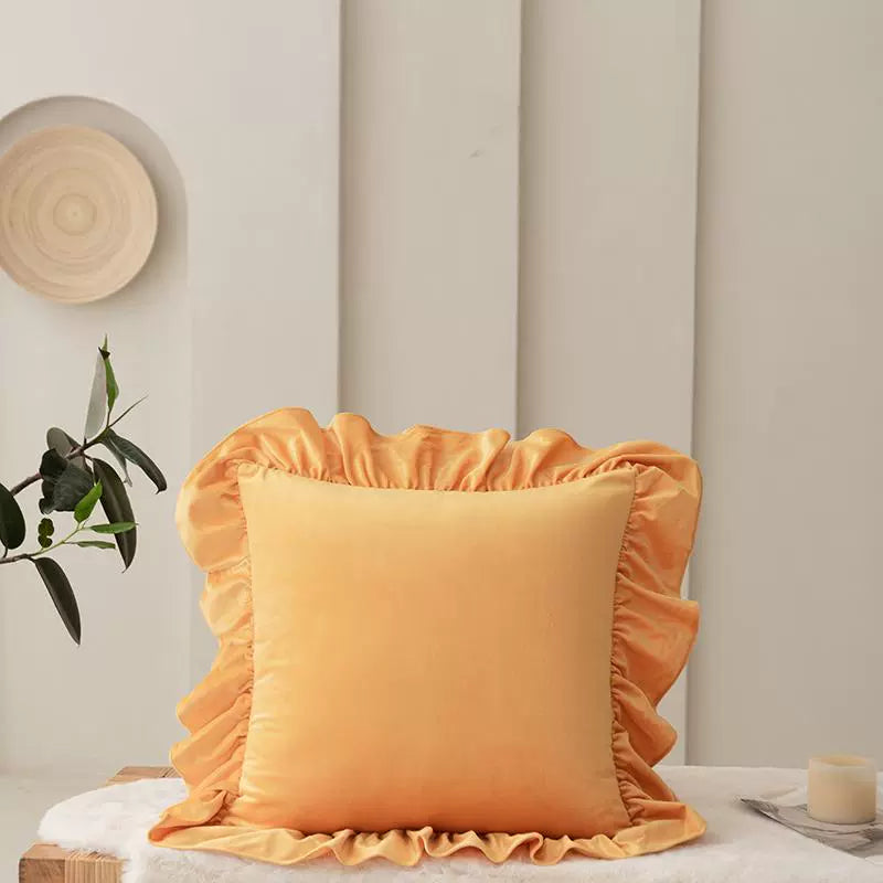 Reversible Flannel Lumbar Pillow Cover Inner