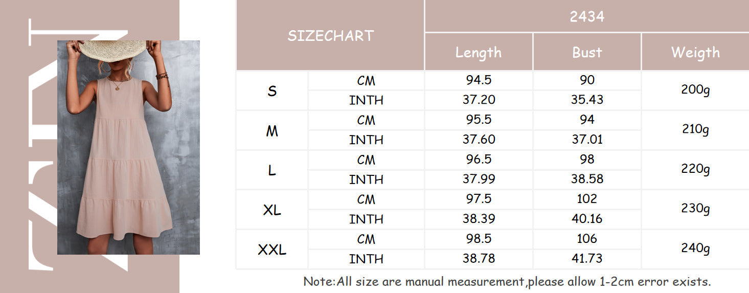 Casual Summer Daily Sun Dresses