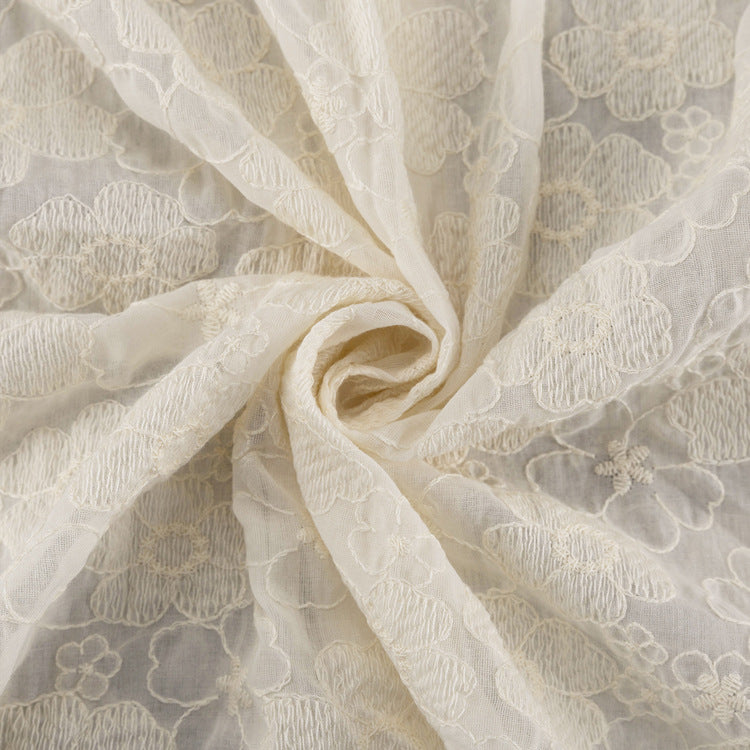 Sweetheart Jacquard Lace Shirt Dresses