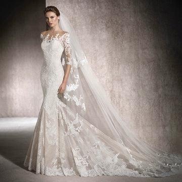 Luxury Lace Mermaid Wedding Dress