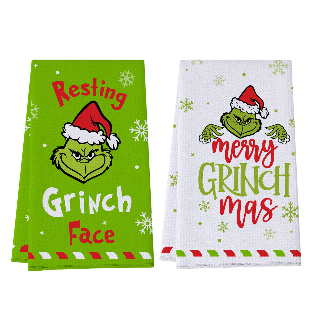 Grinch Christmas Kitchen Towel