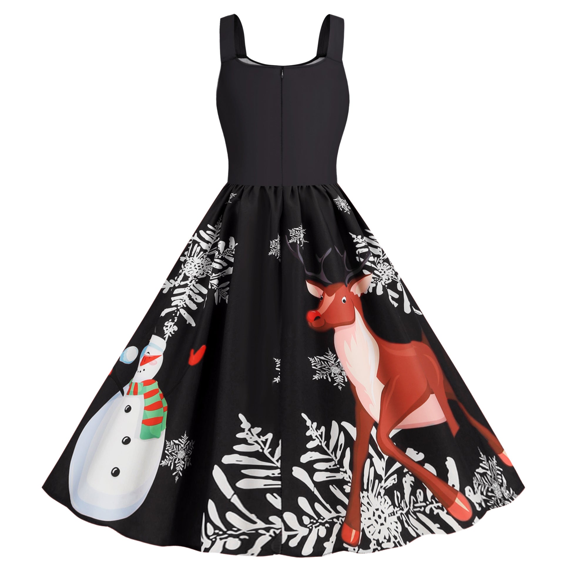 Sexy Vintage Shoulder-Straps Dresses--Free Shipping at meselling99