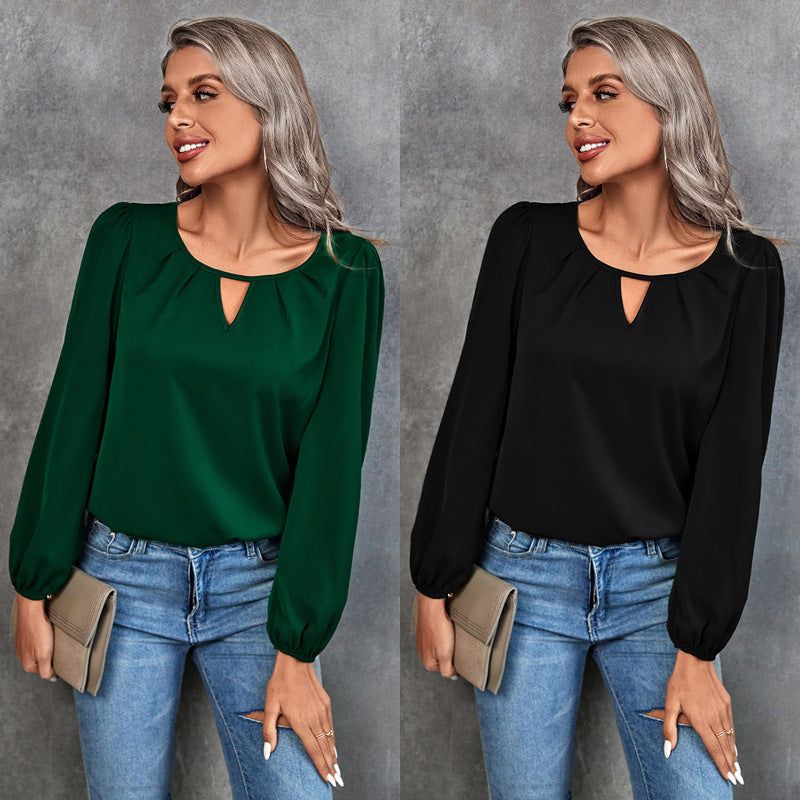 Casual Long Sleeves Women Blouses