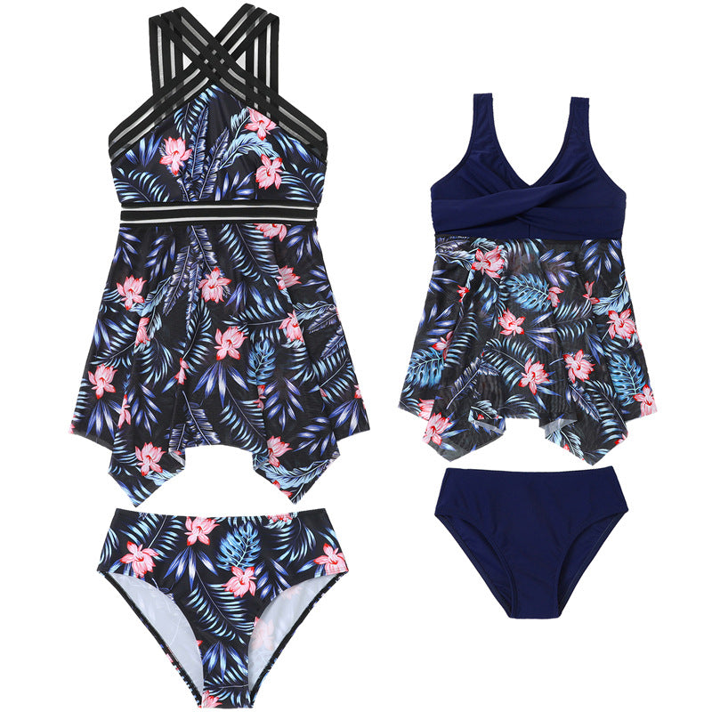 Summer Mother & Kids Women Swimsuits