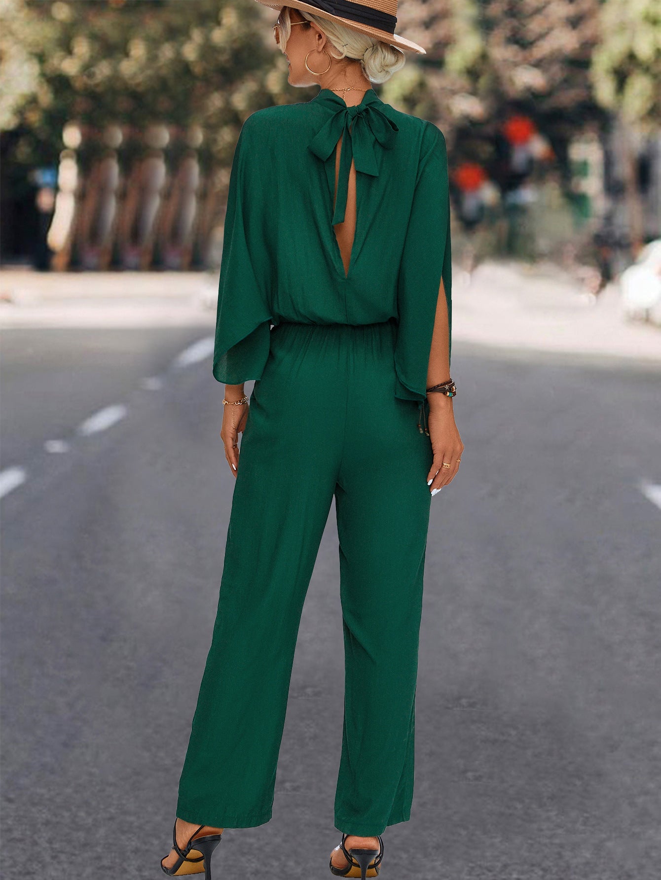 Sexy High Neck Women Jumpsuits