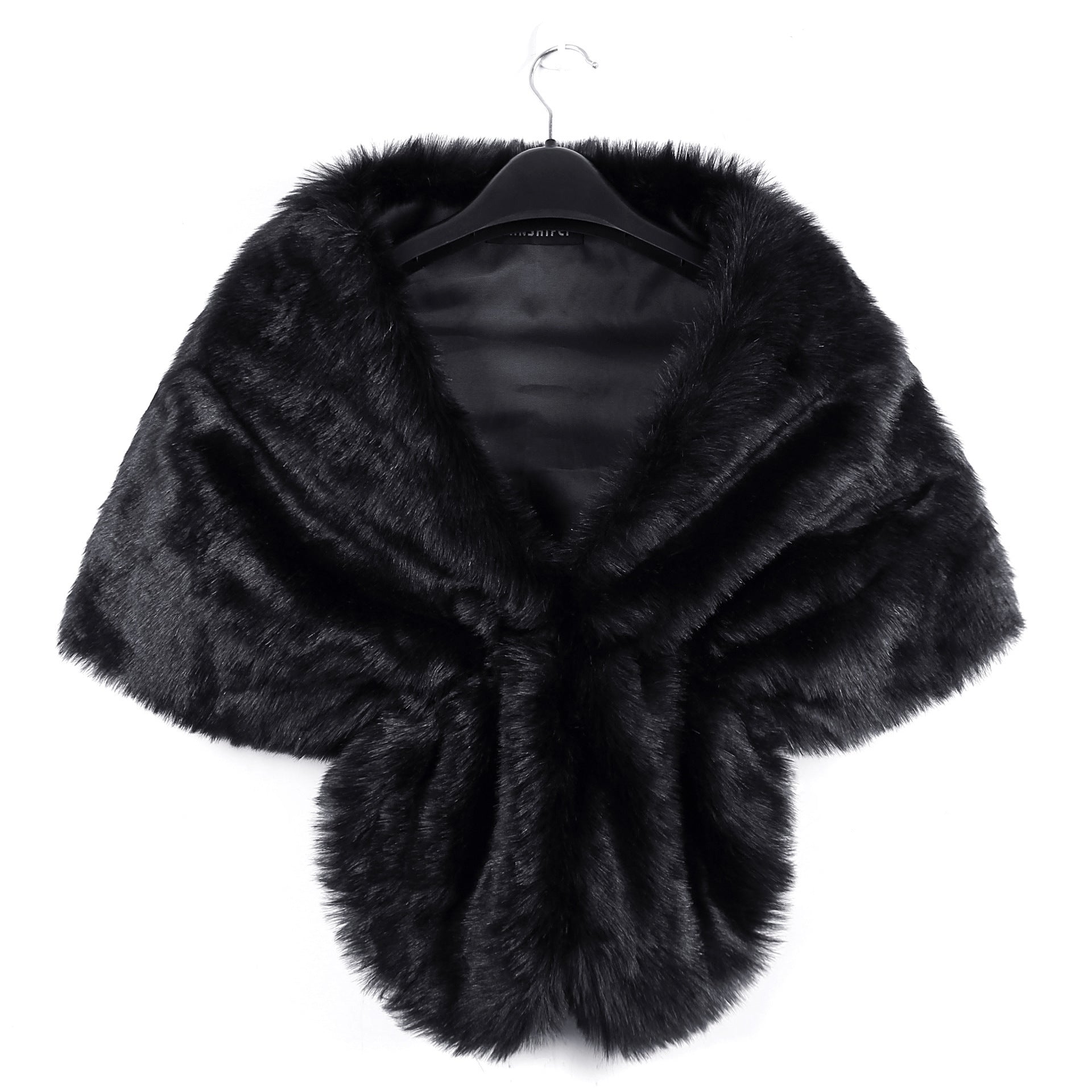 Fashionable Faux Fur Shawl