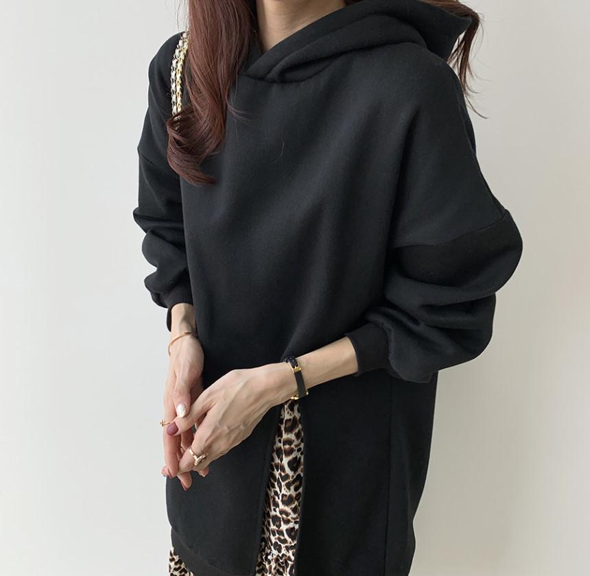 Leisure Leopard Fake Two Pieces Autumn Long Dresses-Dresses-Free Shipping at meselling99