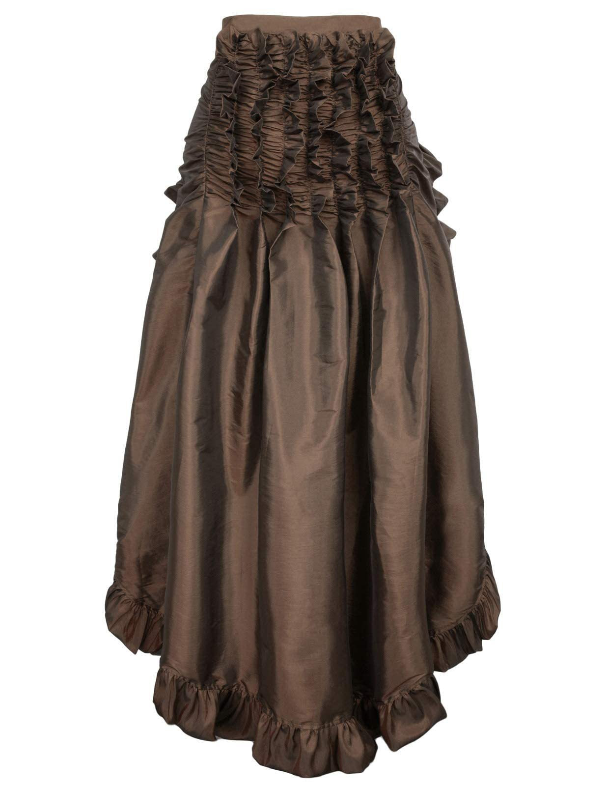 Plus Size Vintage Gothic Asymmetrical Waist-Cut Skirt