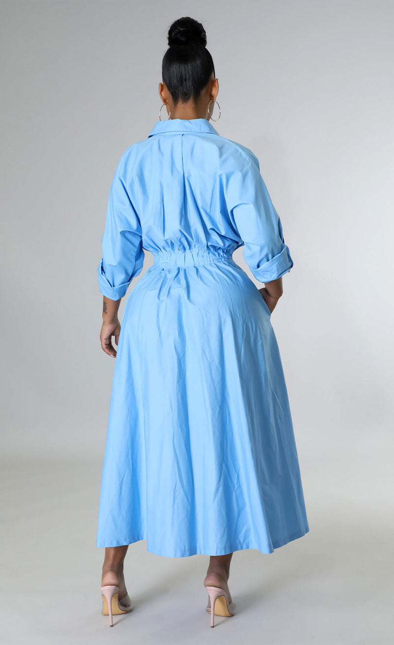 Casual Plus Sizes Shirts Dresses