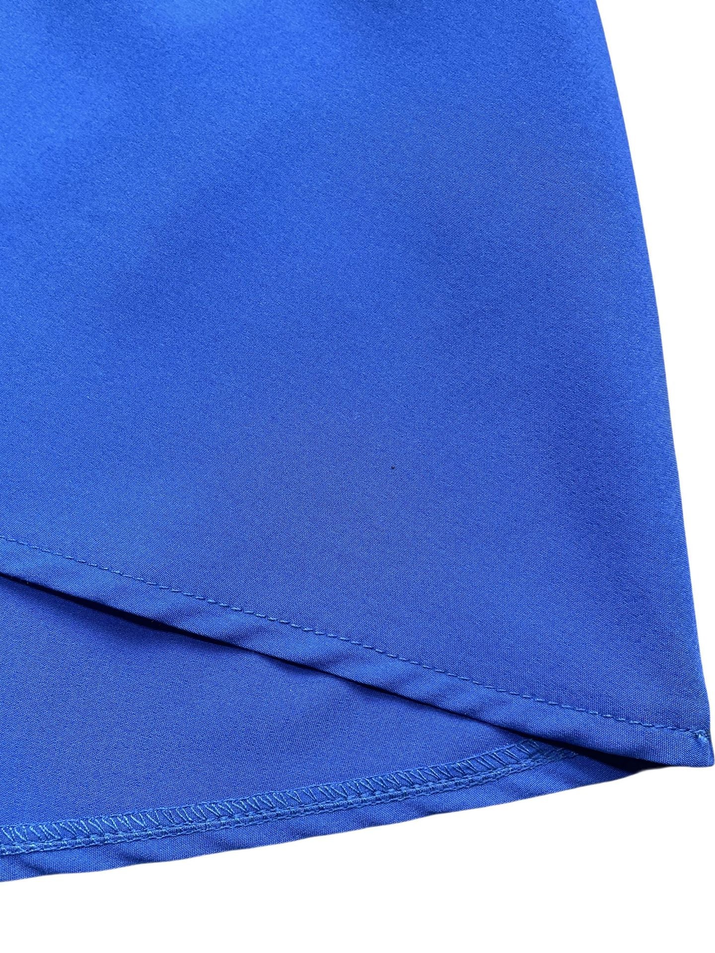 Polka Dot Contrast Panel Dress