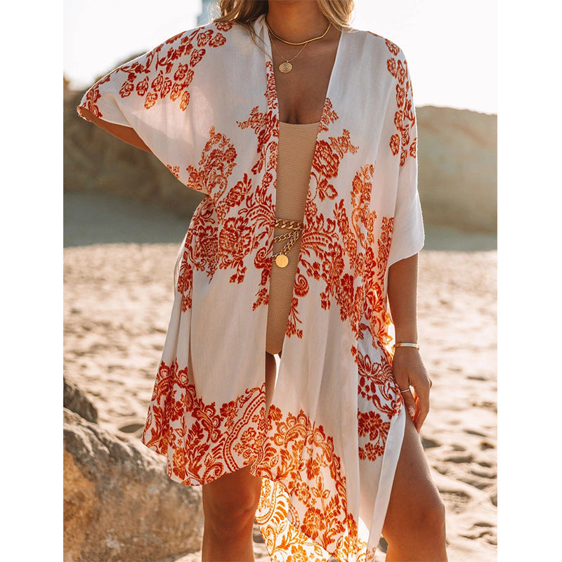 Summer Casual Chiffon Beach Cover Ups