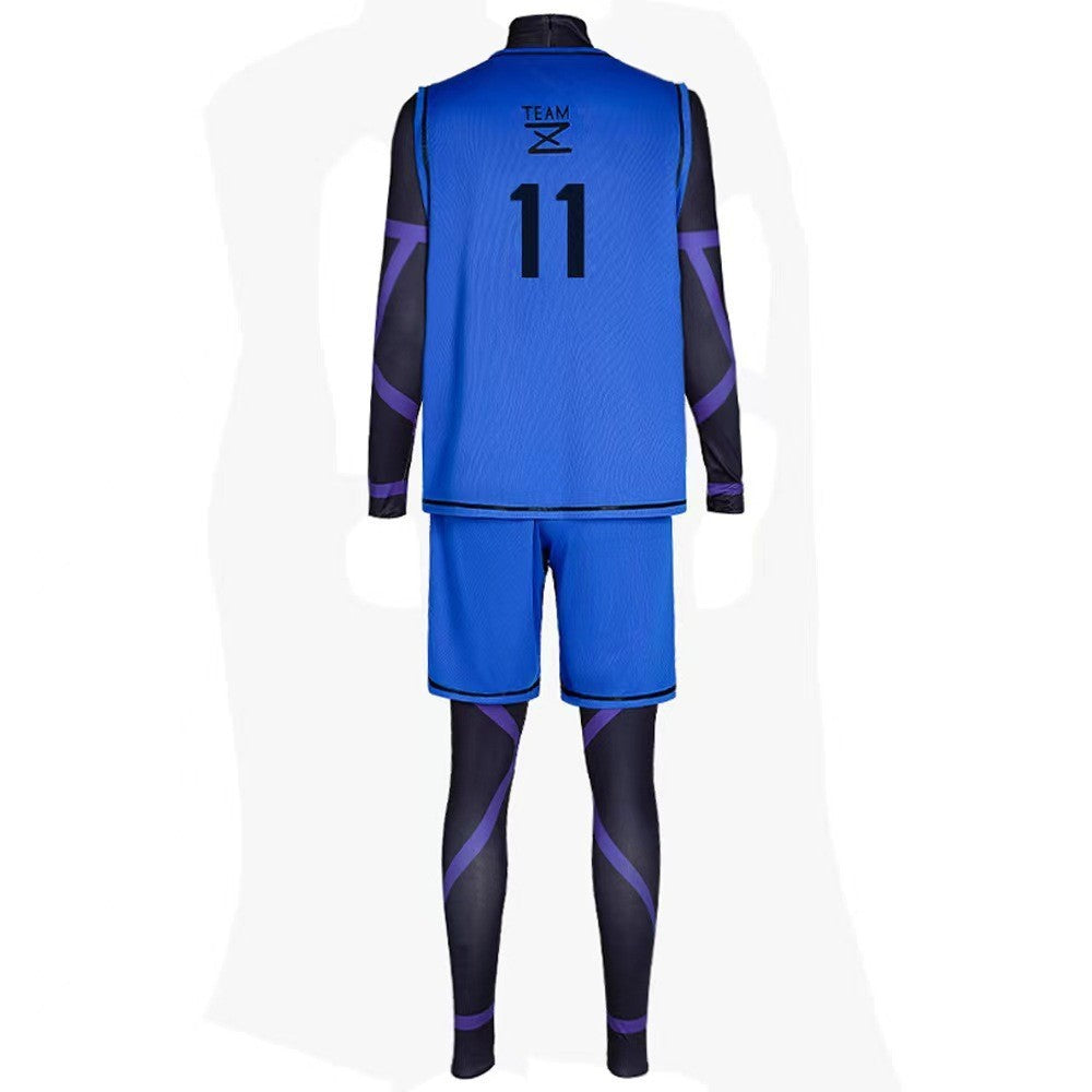 BLUELOCK Blue Lock Jersey Cosplay Set