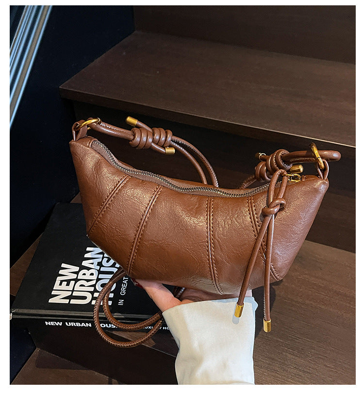 Mini Croissant Crossbody Bag
