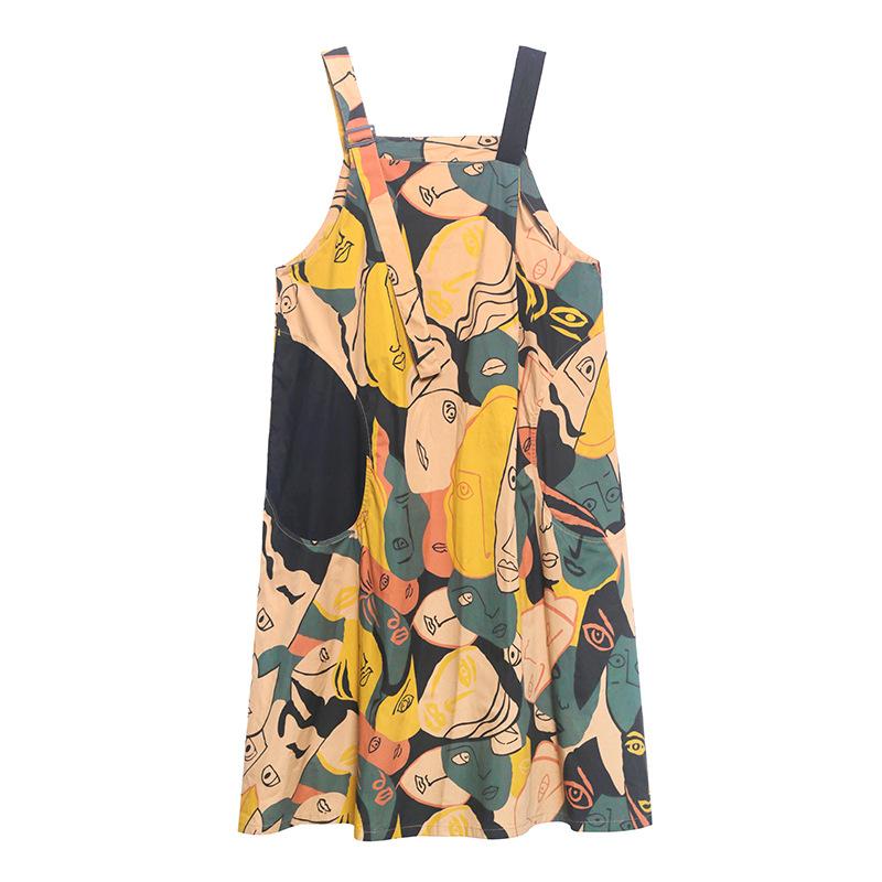 Retro Women Print Cozy Long Dresses-Maxi Dresses-The same as picture-One Size-Free Shipping at meselling99