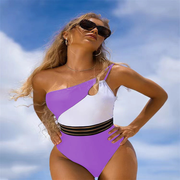 Summer Women Bikini One-Piece Swimsuit