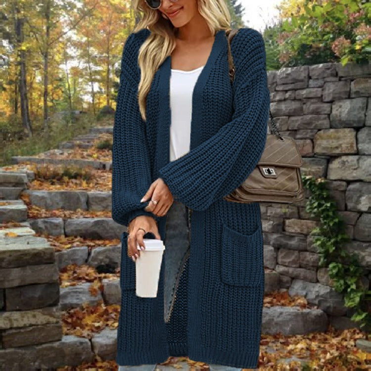 Searles Knit Duster Cardigan - Pale Sage