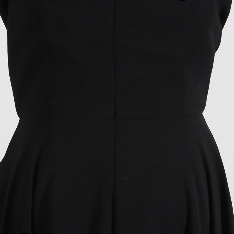 Designed Elegant Strapless Black Evening Dresses