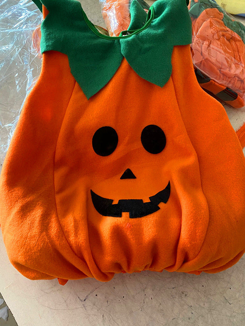 Adorable Kids' Halloween Pumpkin Costume