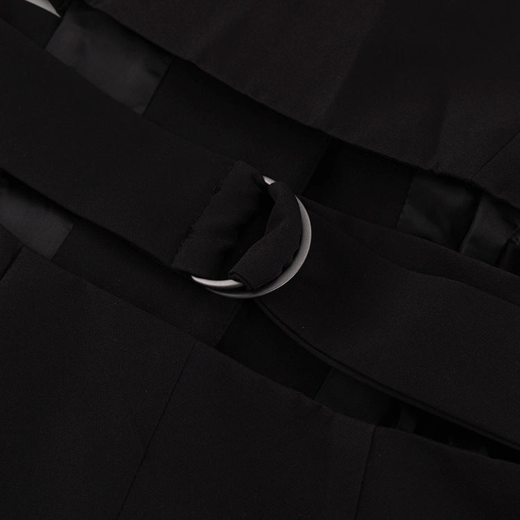 Women's Cutout Blazer Office Dress