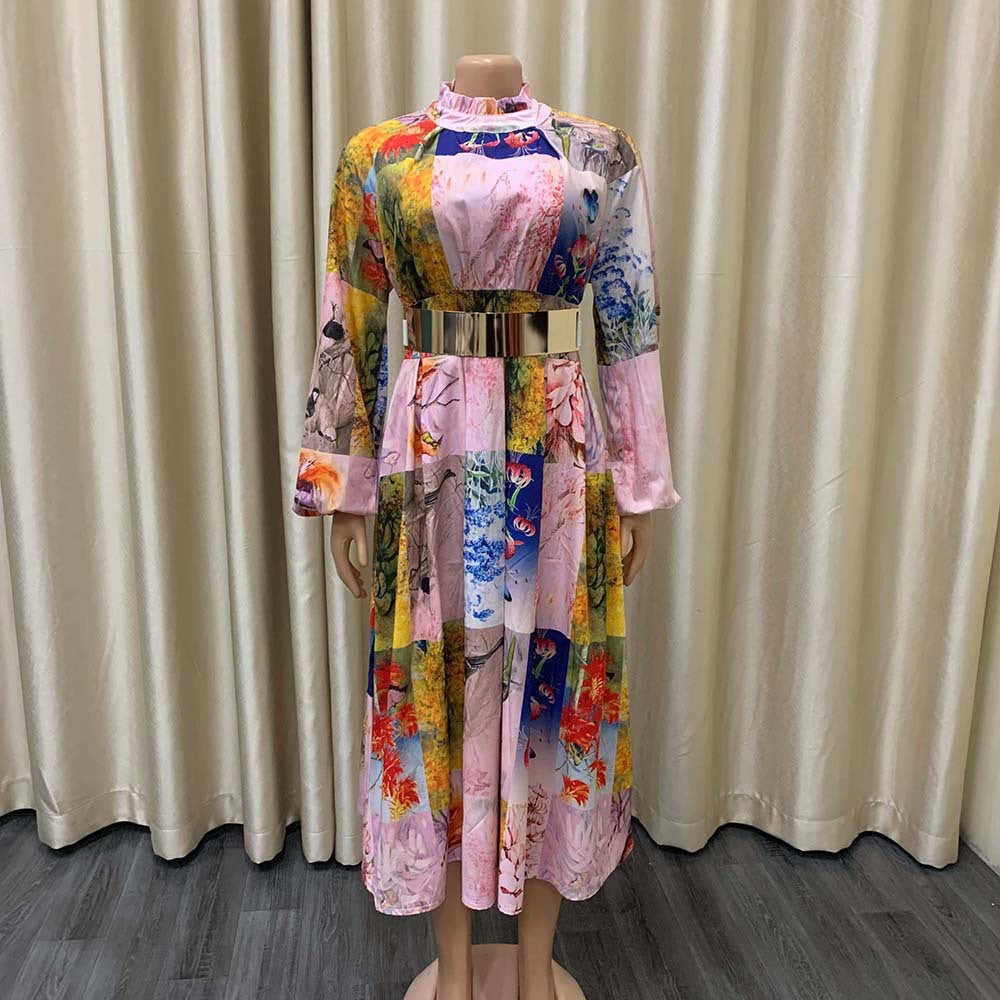 Women High Waist Plus Sizes Women Party Dresses-Dresses-Free Shipping at meselling99