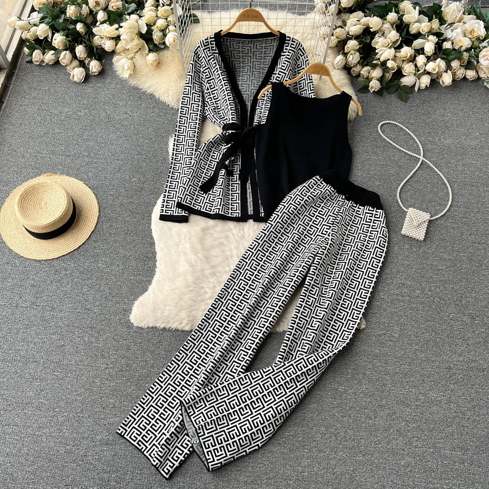 Casual Women 3pcs Outfit Suits