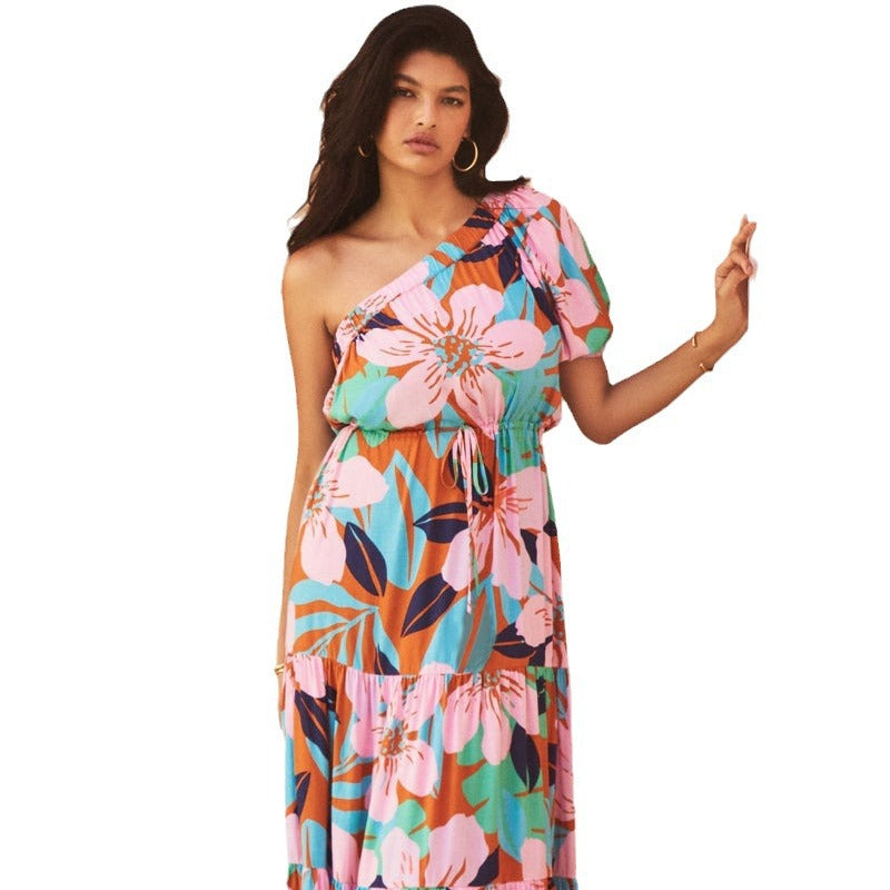 Women's Floral Print Summer Dress