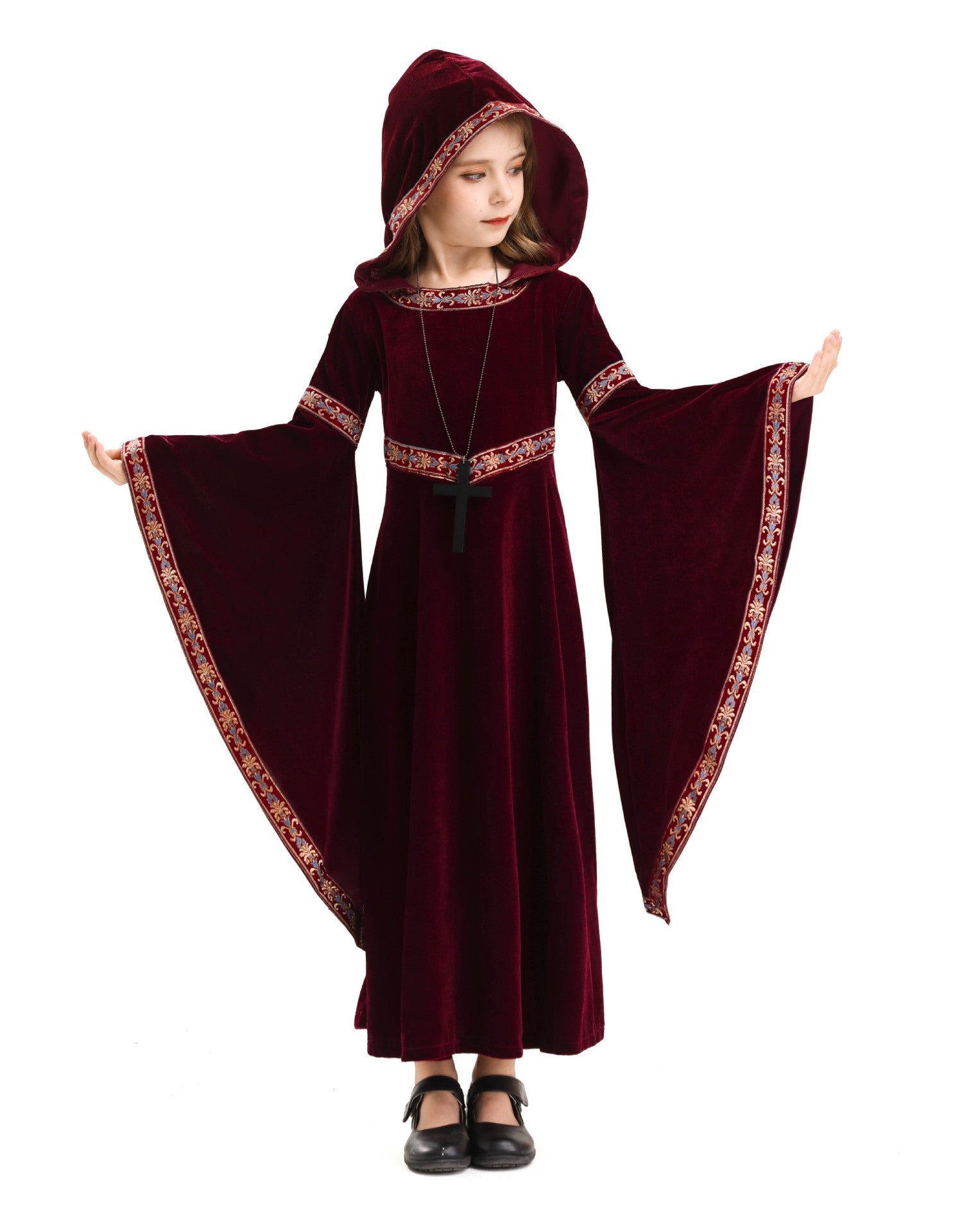 Kids' Halloween Costume - Grim Reaper Hooded Robe
